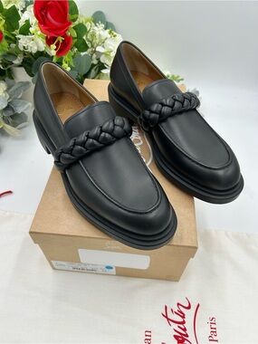 Men's Christian Louboutin URBINO leather loafers size 42 men in Italy